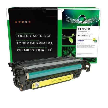 Clover Imaging Group Imaging Remanufactured Extended Yield Yellow Toner Cartridge 200932P